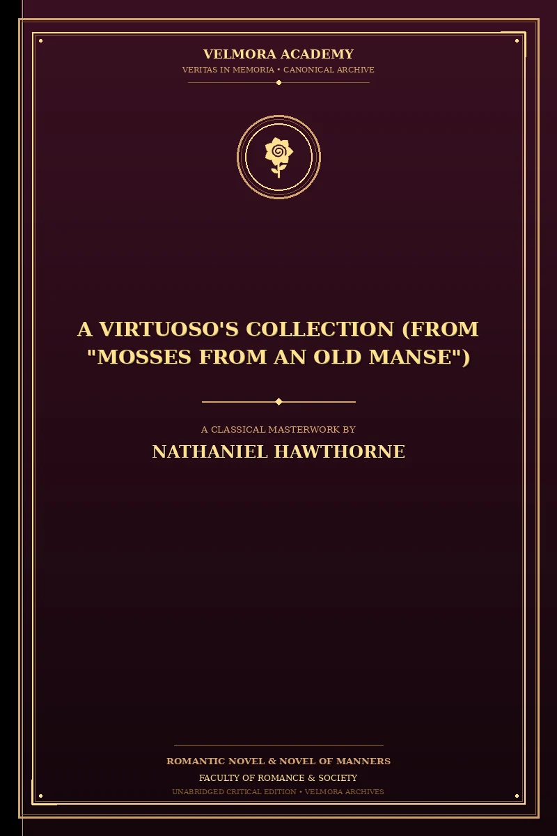 Cover of A Virtuoso's Collection (From "Mosses from an Old Manse")