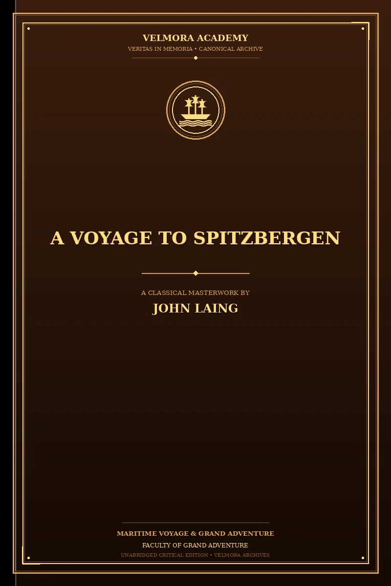 A Voyage to Spitzbergen