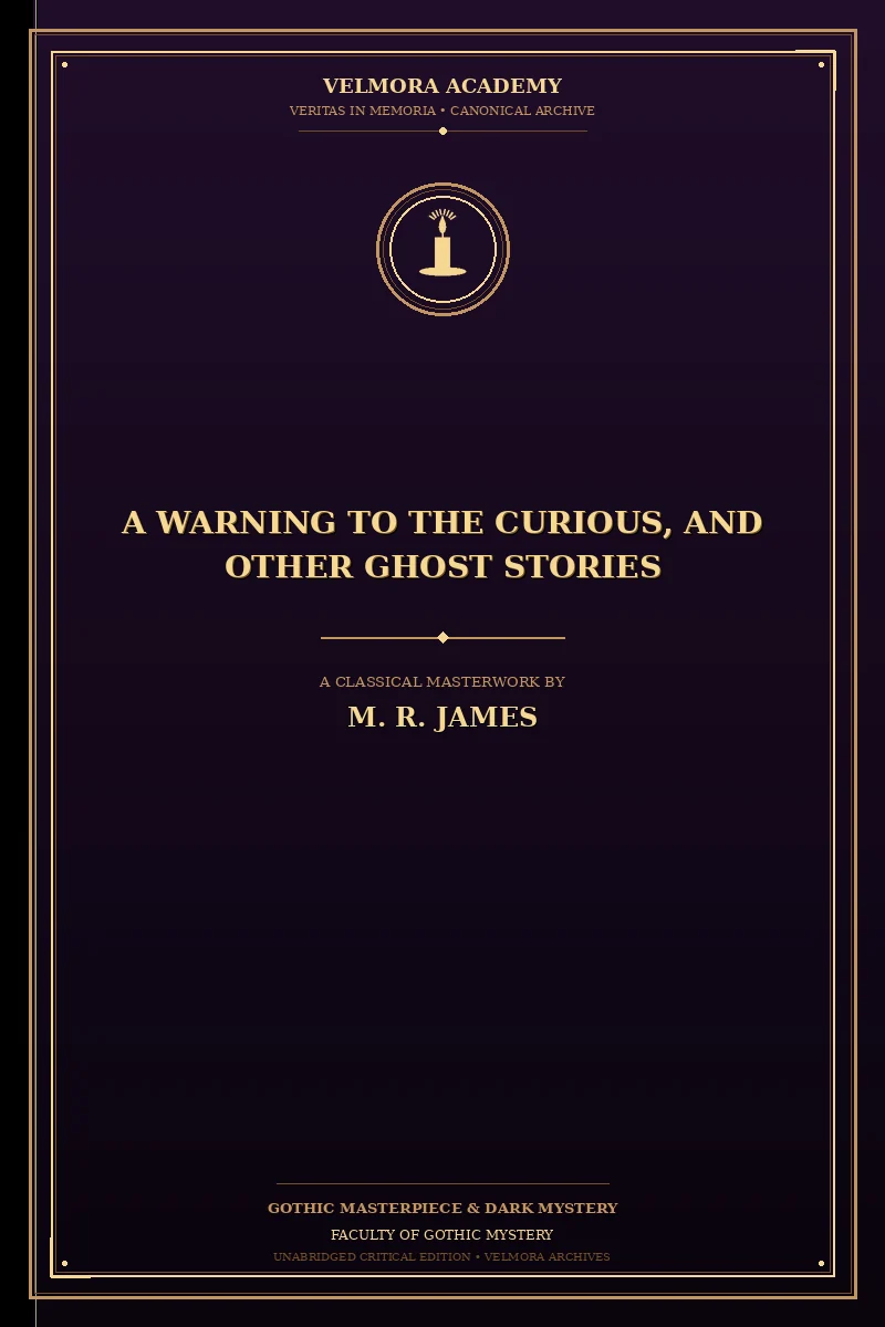 Cover of A Warning to the Curious, and Other Ghost Stories