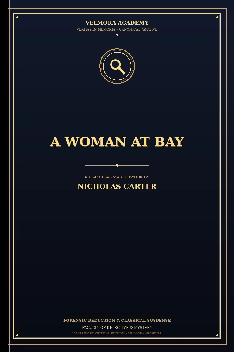Cover of A Woman at Bay