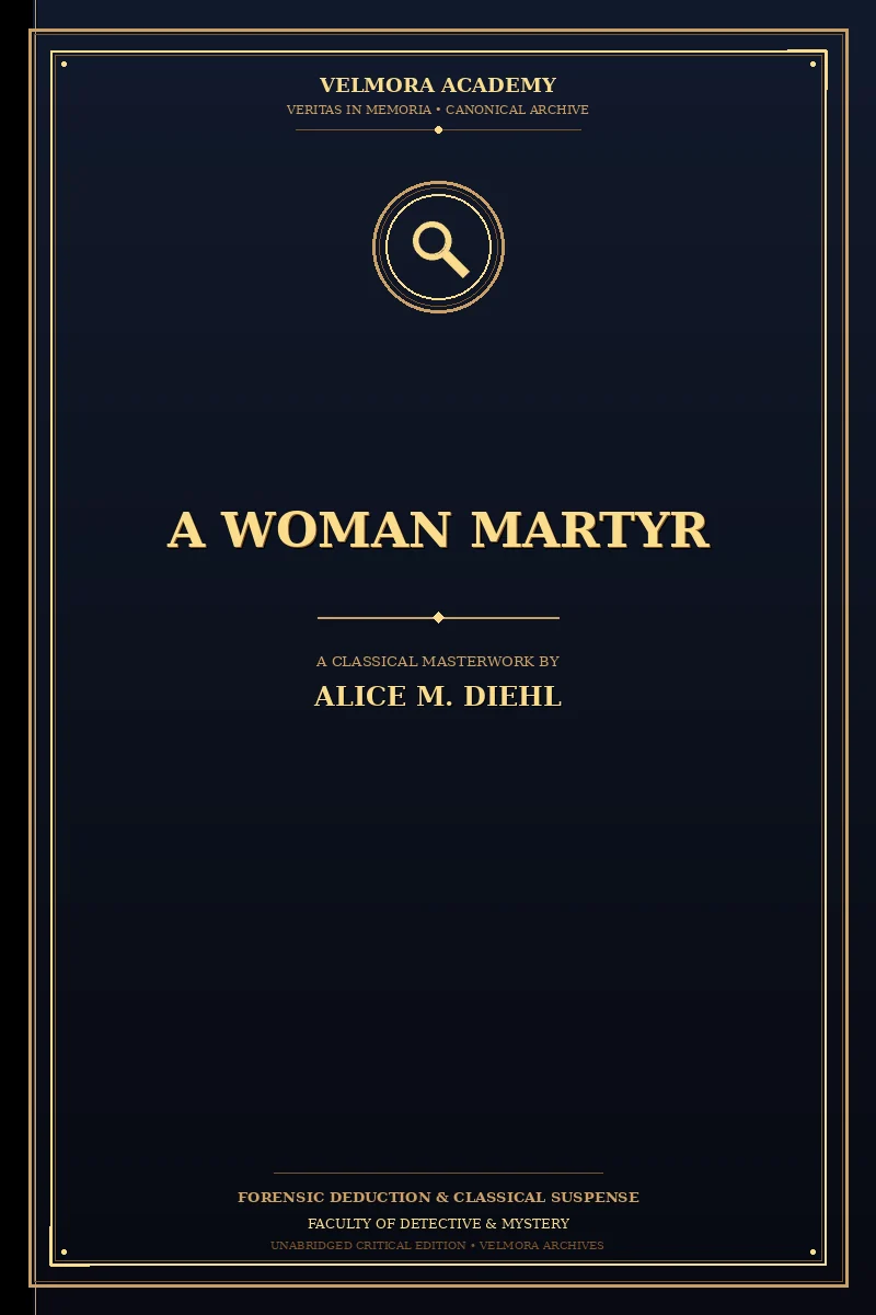 Cover of A Woman Martyr