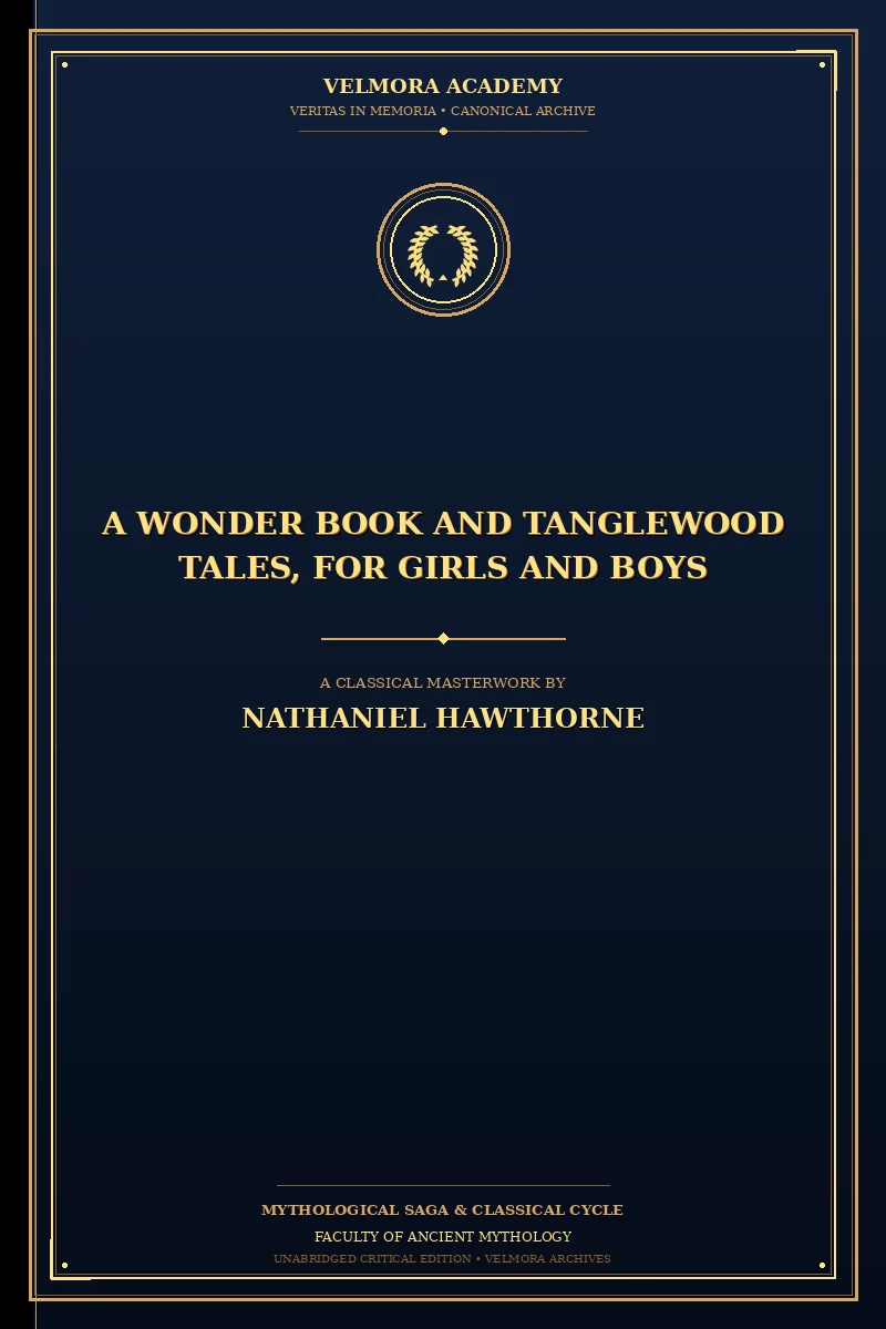 A Wonder Book and Tanglewood Tales, for Girls and Boys