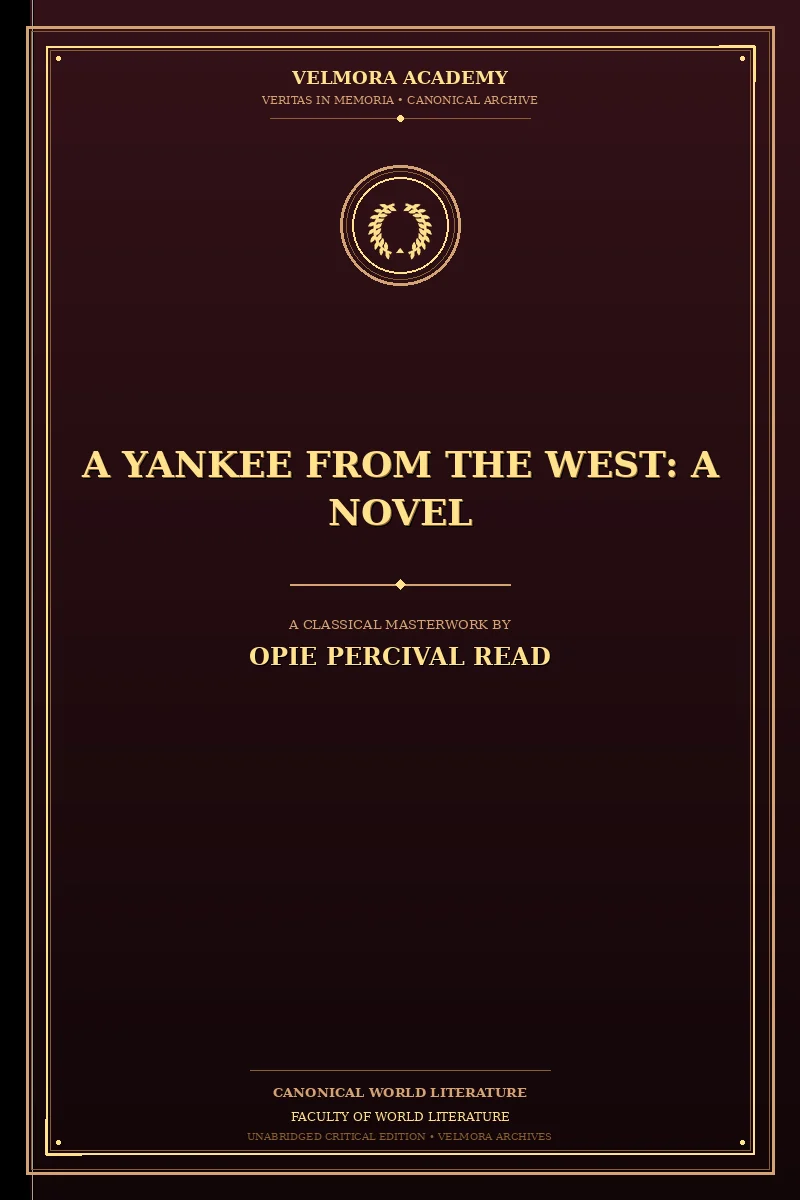 A Yankee from the West: A Novel