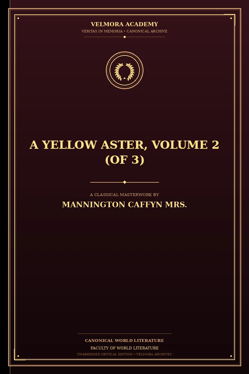 Cover of A Yellow Aster, Volume 2 (of 3)
