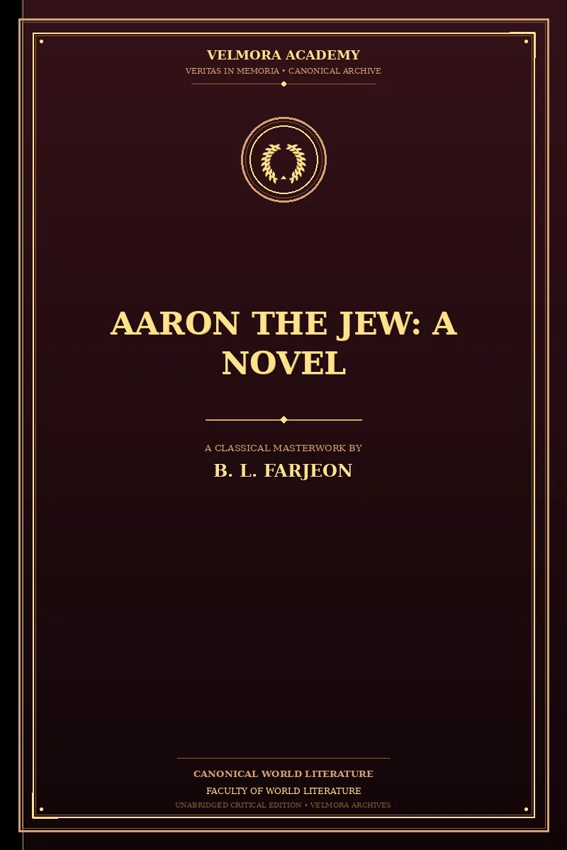 Aaron the Jew: A Novel
