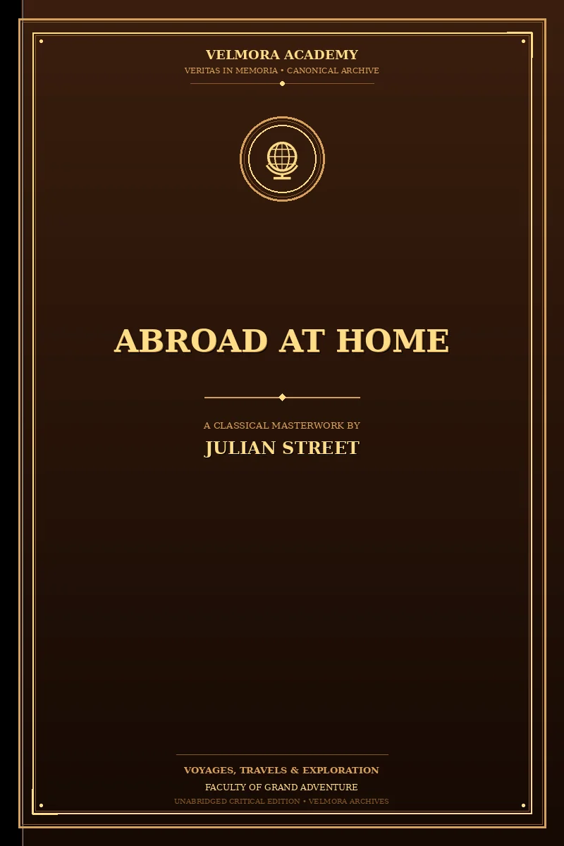 Cover of Abroad at Home
