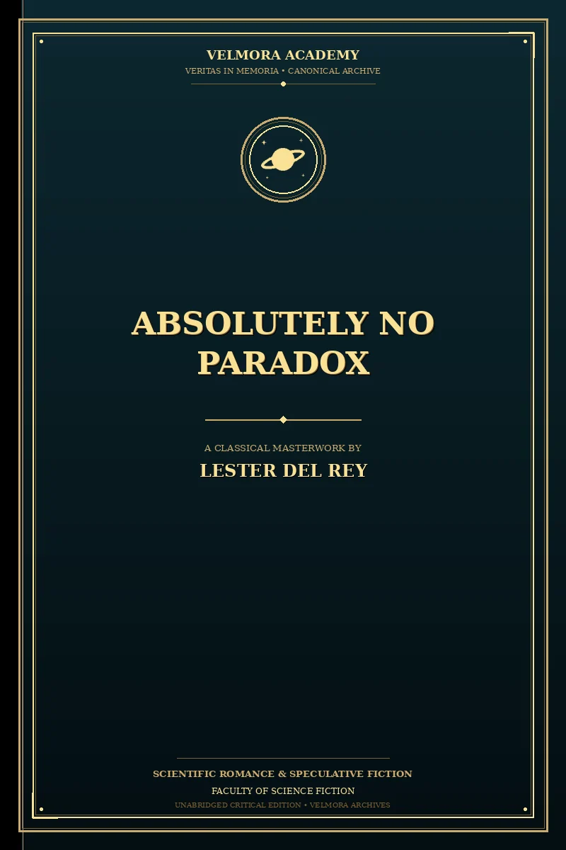 Absolutely no paradox