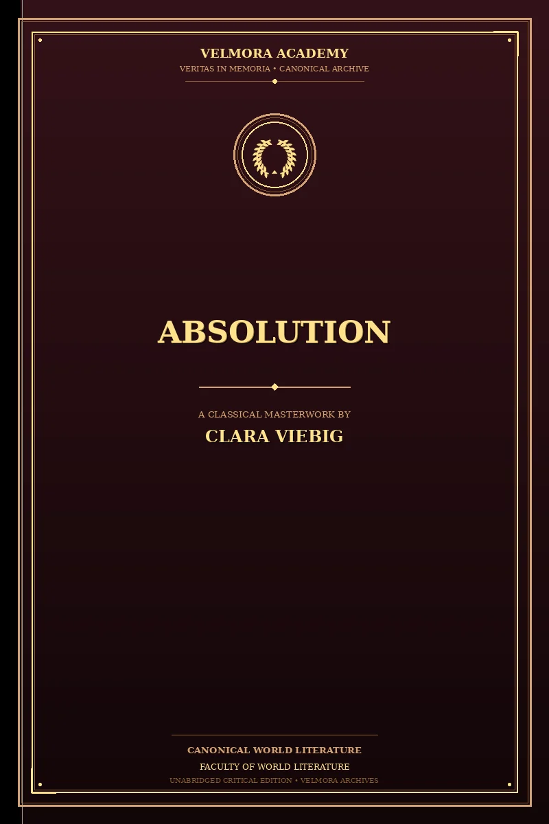 Cover of Absolution