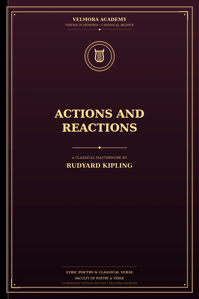 Actions and Reactions