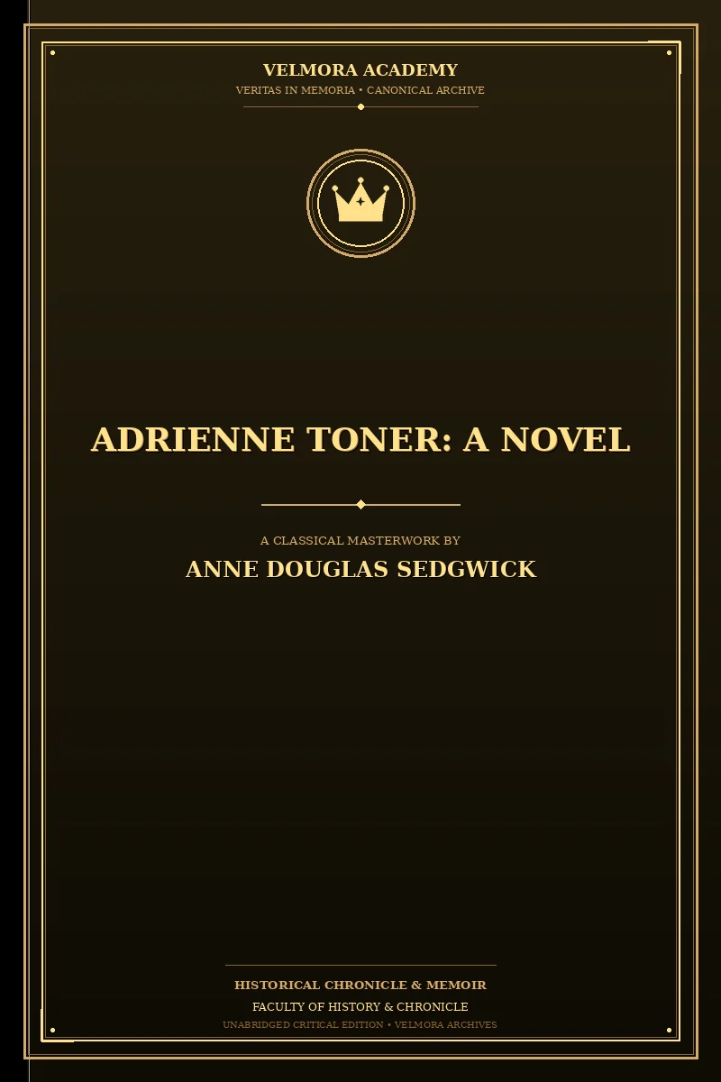 Cover of Adrienne Toner: A Novel