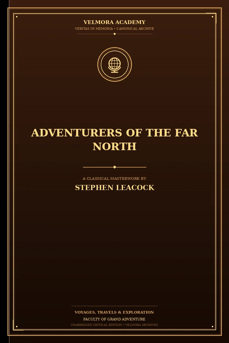 Cover of Adventurers of the Far North