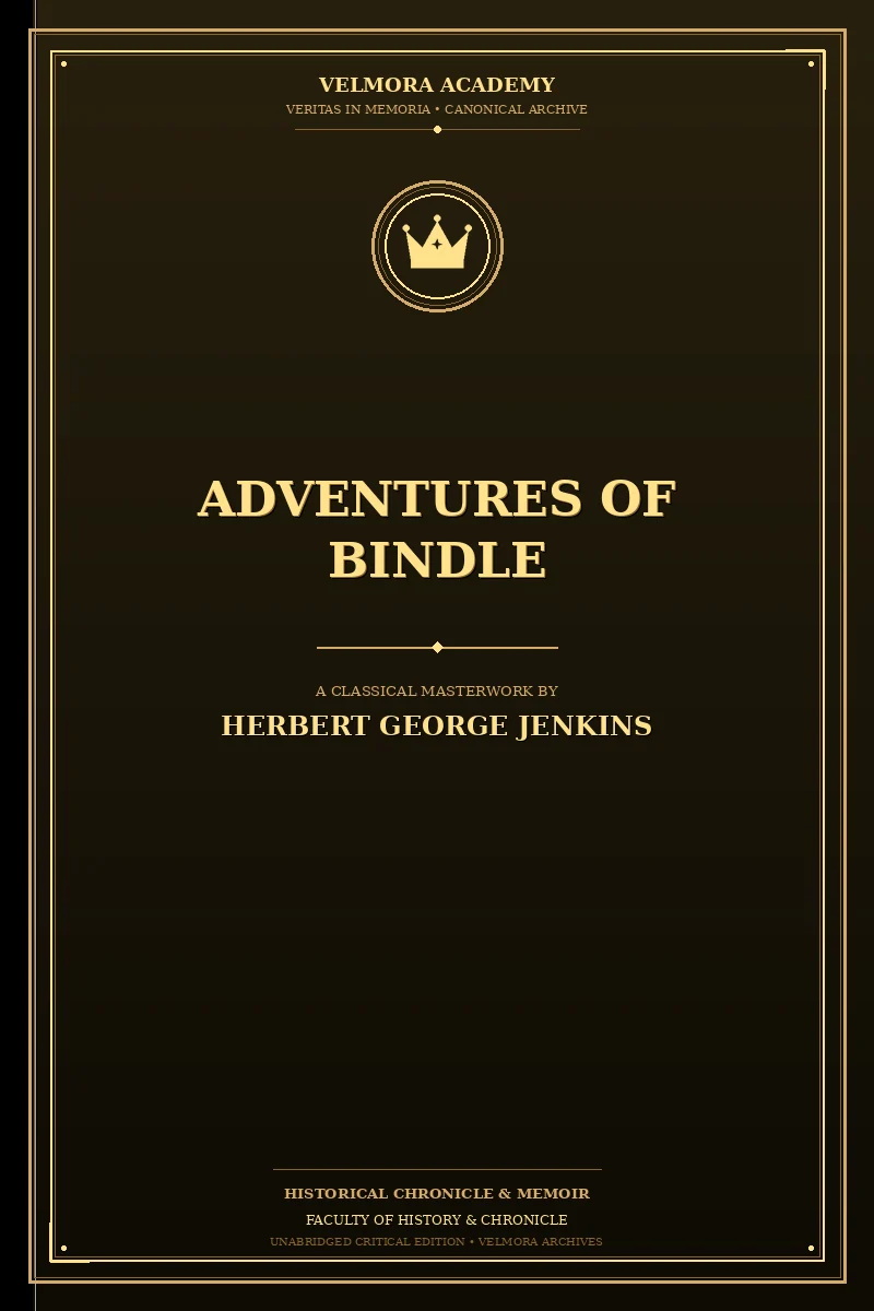 Cover of Adventures of Bindle