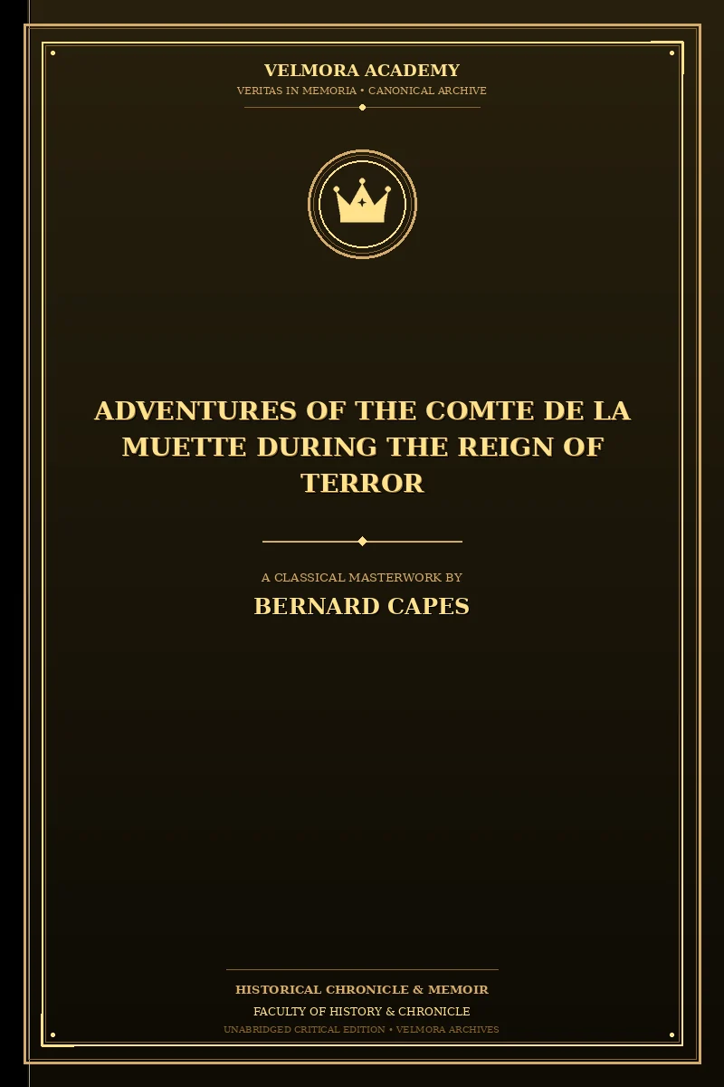 Adventures of the Comte de la Muette during the Reign of Terror