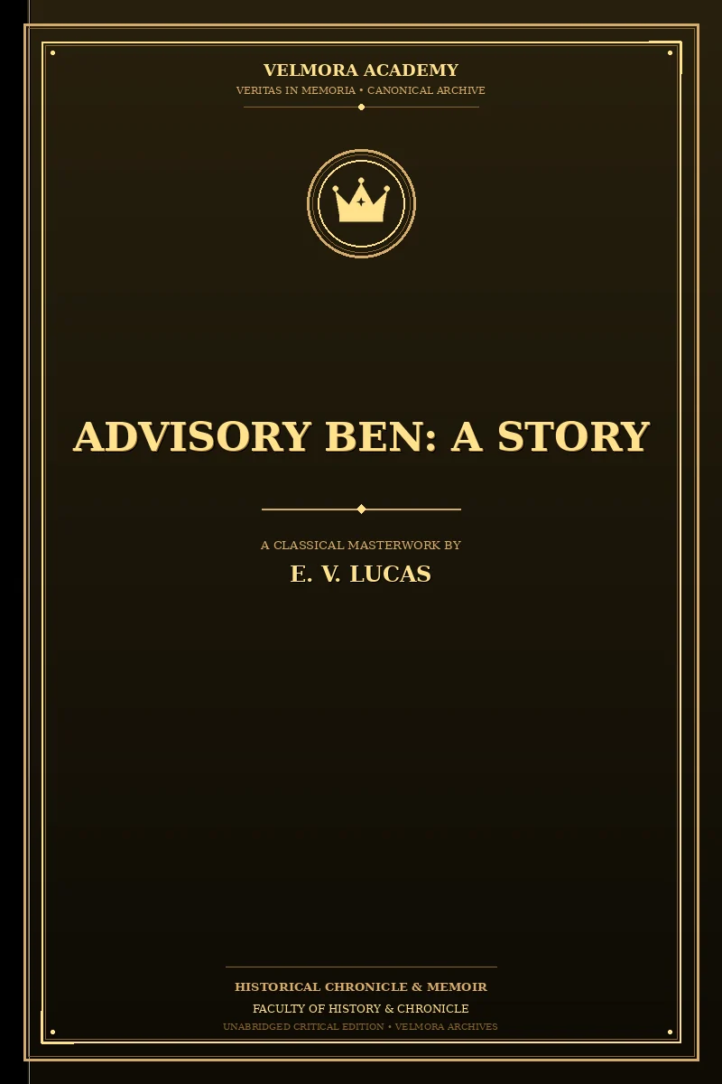 Cover of Advisory Ben: A Story
