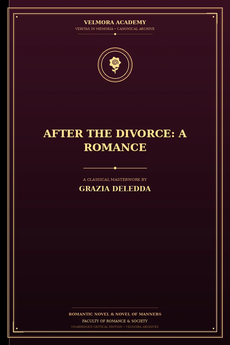 After the Divorce: A Romance