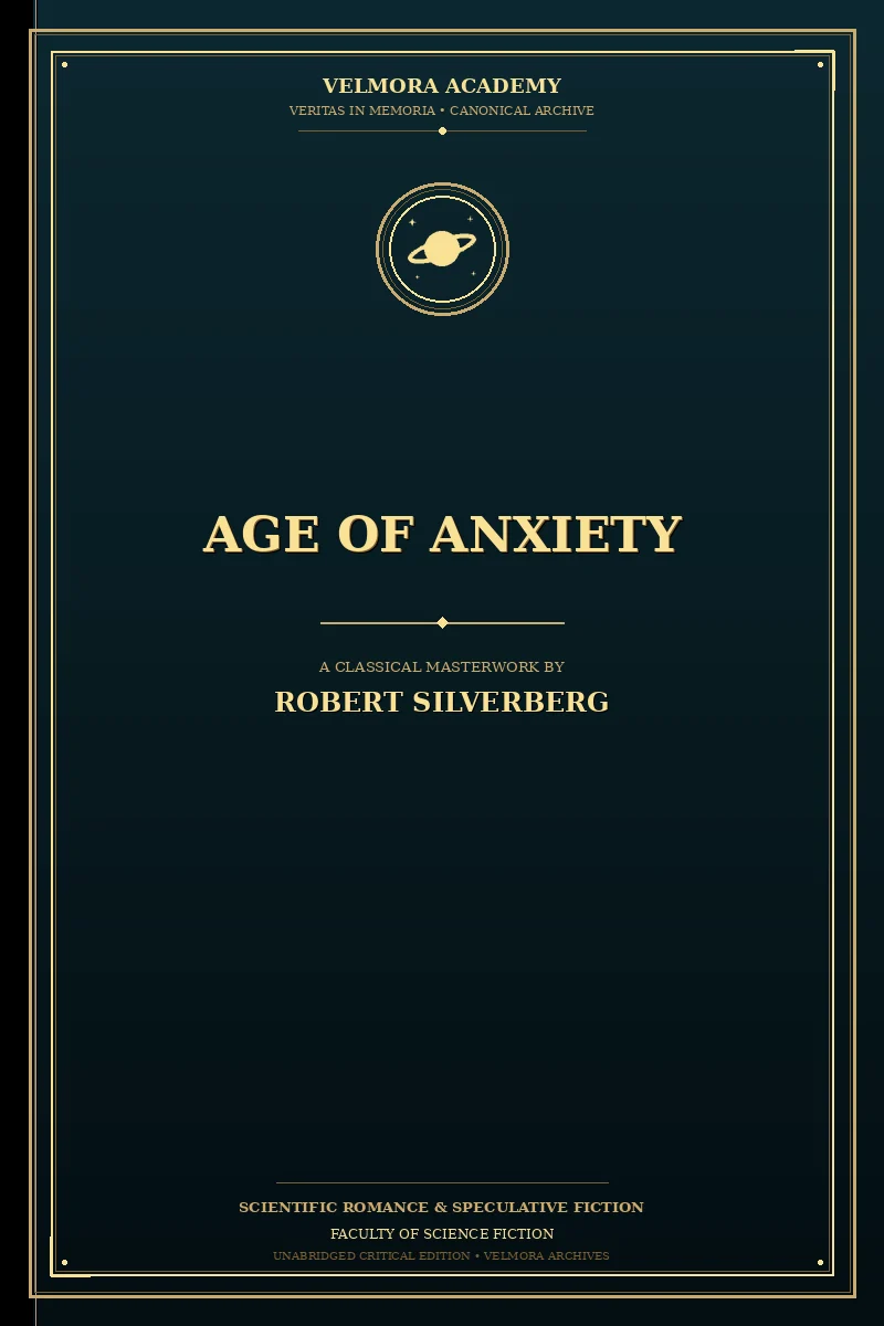 Cover of Age of anxiety