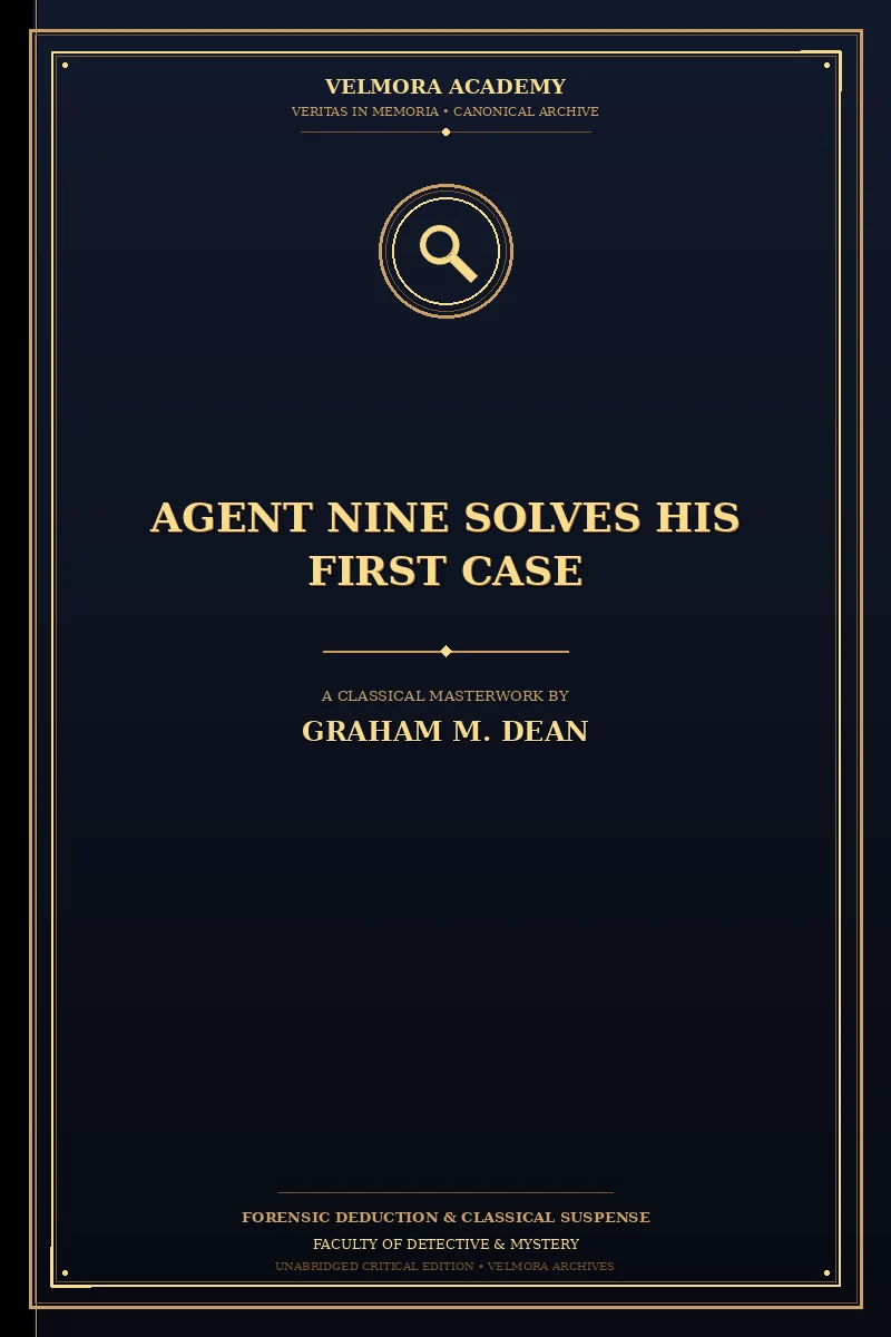 Agent Nine Solves His First Case