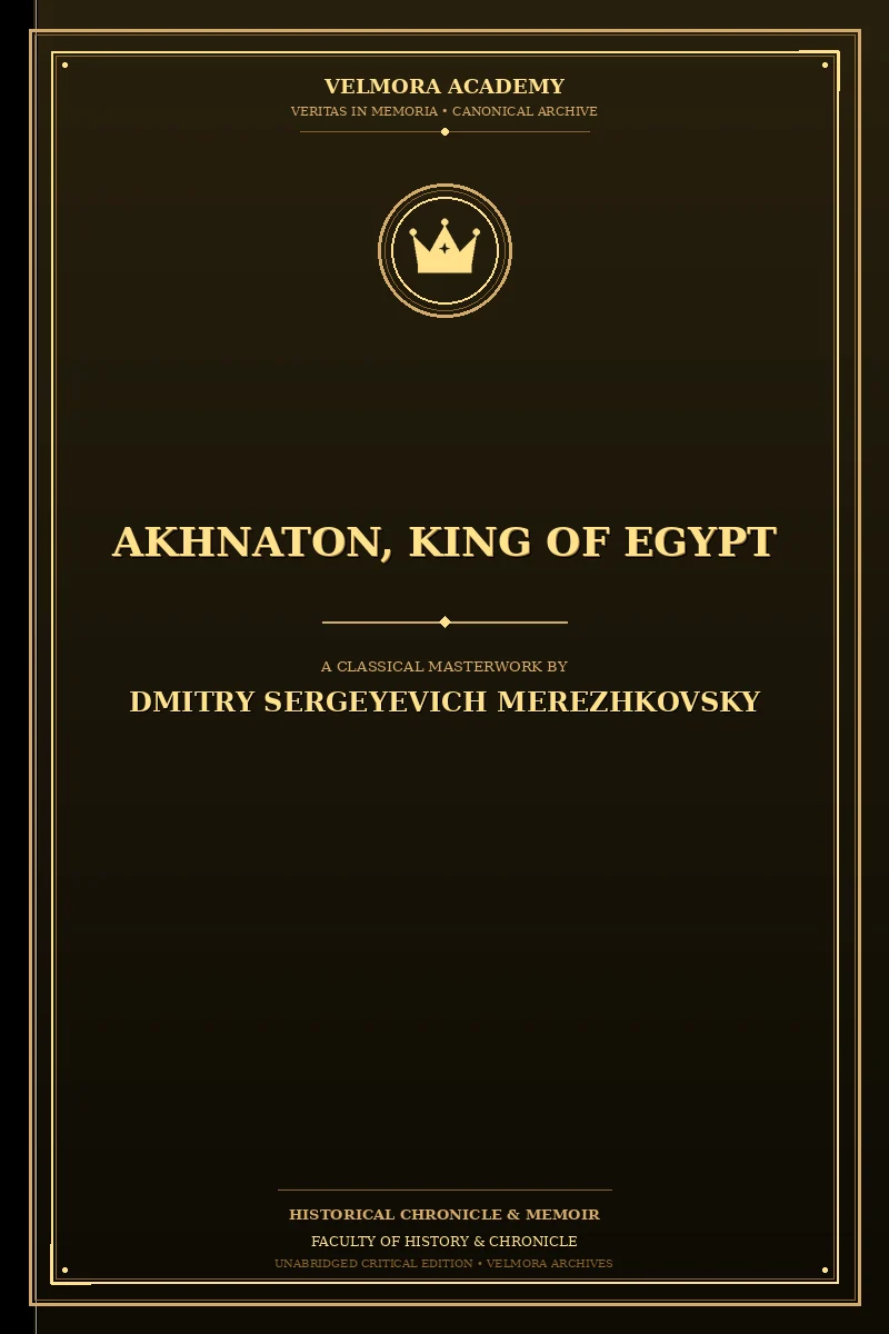 Akhnaton, King of Egypt