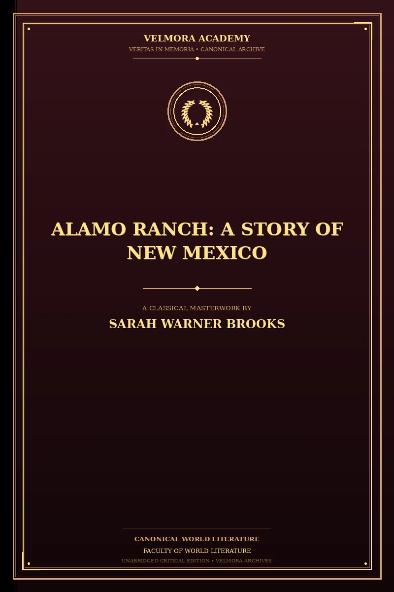 Cover of Alamo Ranch: A Story of New Mexico