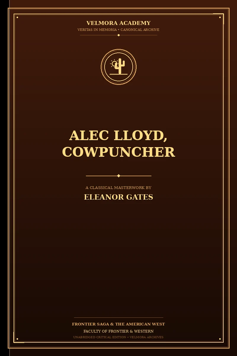Alec Lloyd, Cowpuncher