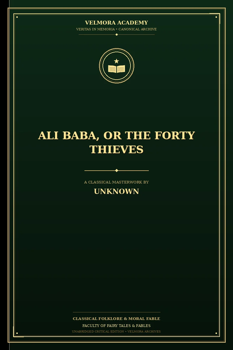 Ali Baba, or the Forty Thieves