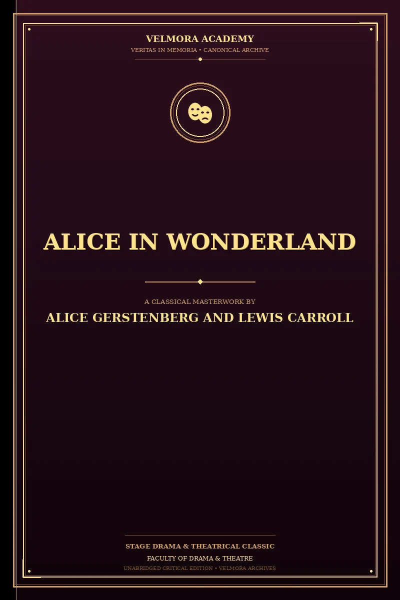 Cover of Alice in Wonderland