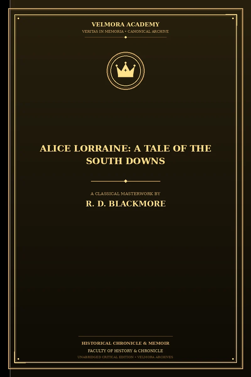 Alice Lorraine: A Tale of the South Downs