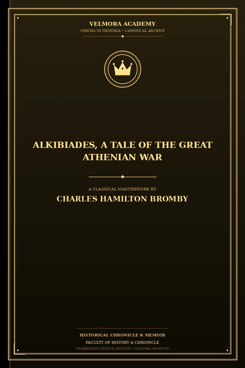 Alkibiades, a tale of the Great Athenian War
