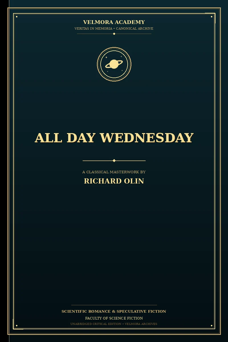 Cover of All Day Wednesday