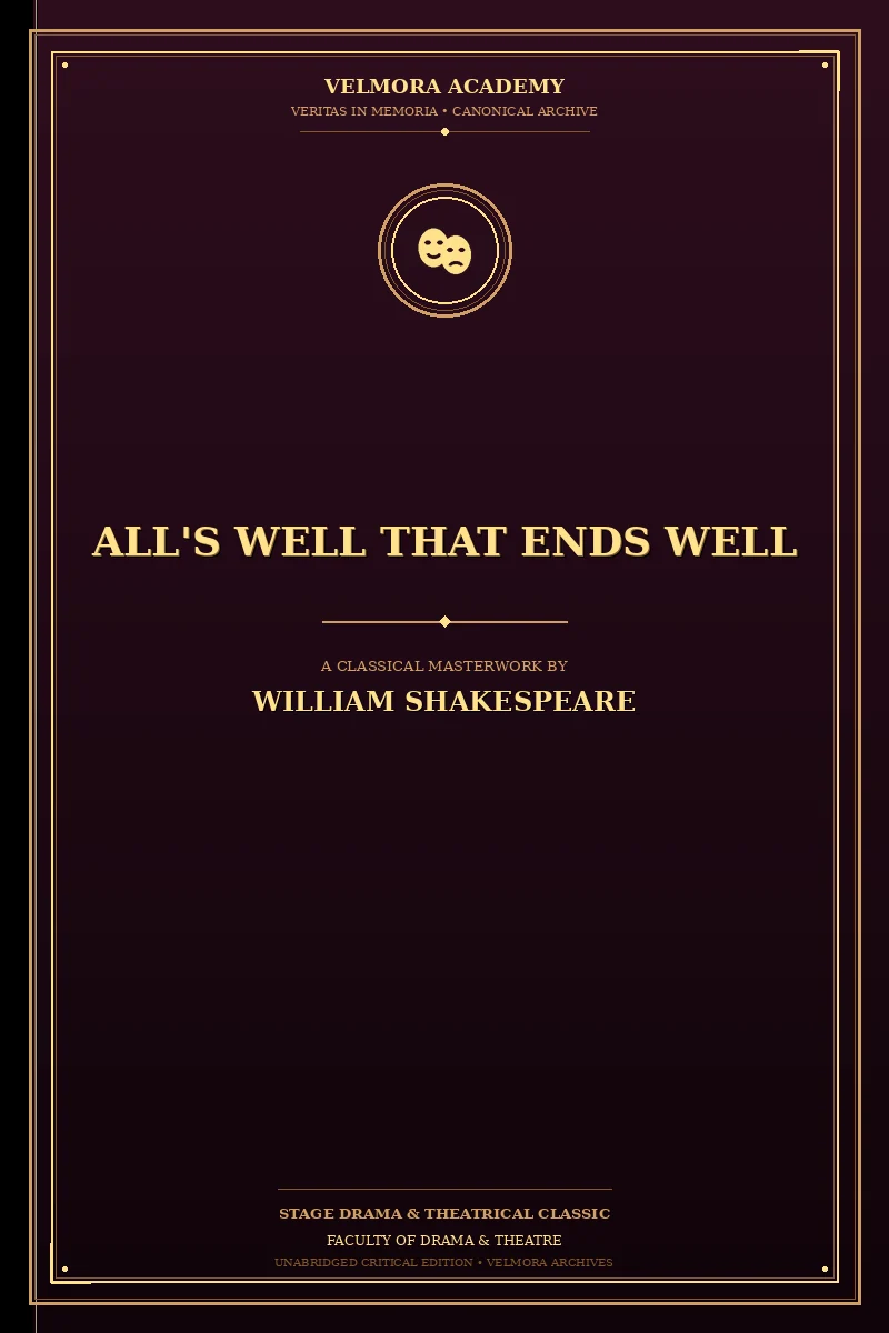 All's Well That Ends Well