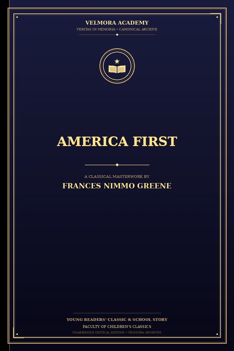 Cover of America First