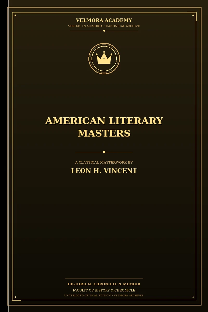 American literary masters