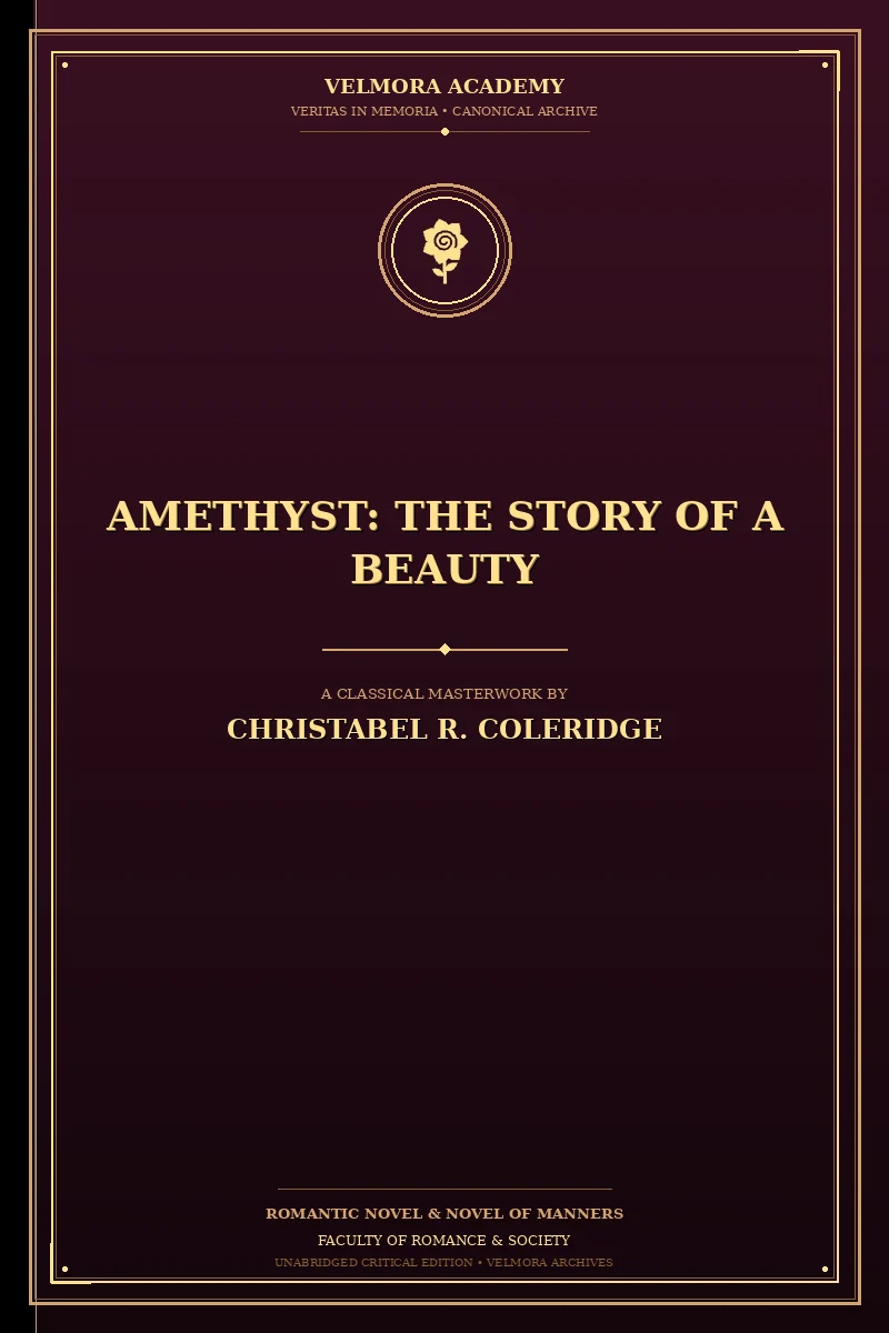 Cover of Amethyst: The Story of a Beauty