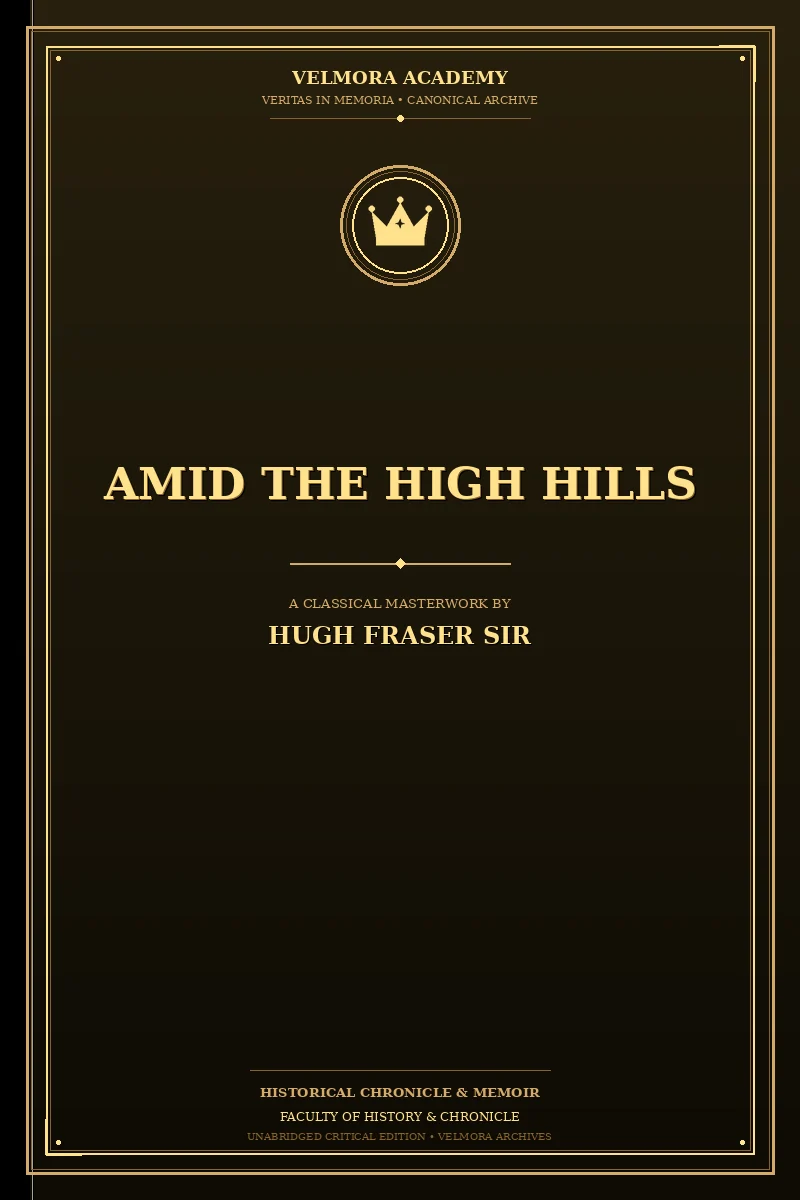 Cover of Amid the High Hills
