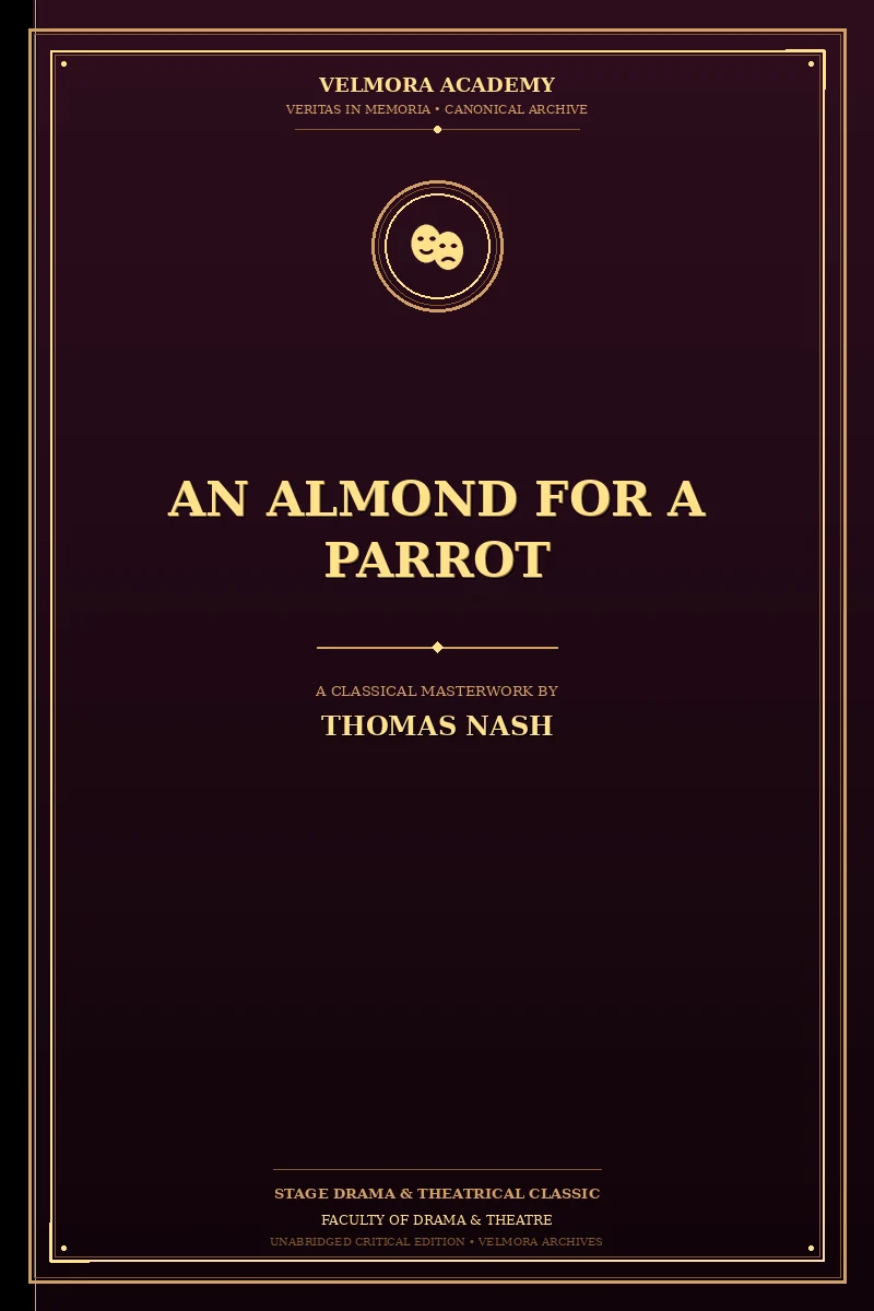Cover of An Almond for a Parrot