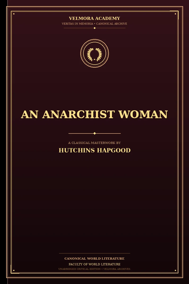 Cover of An Anarchist Woman