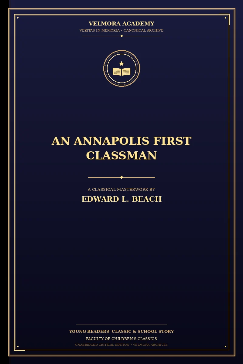 An Annapolis First Classman