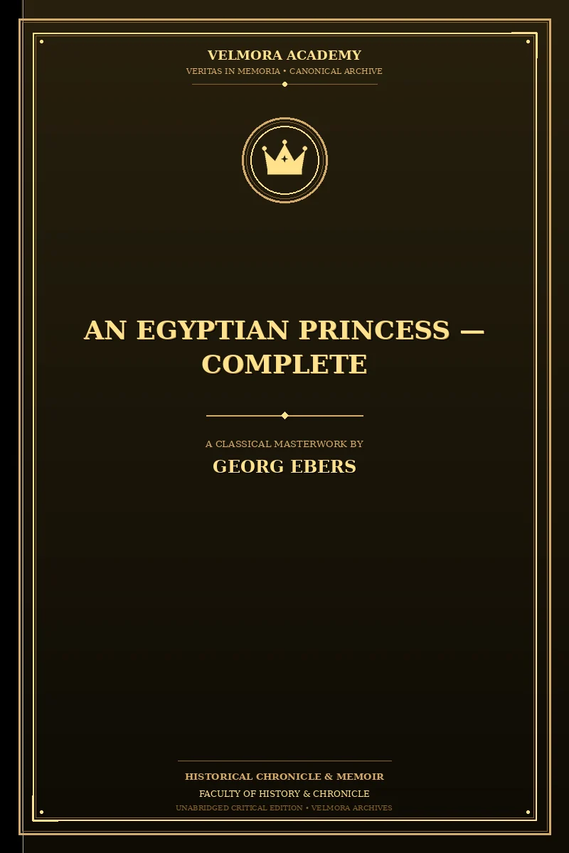 Cover of An Egyptian Princess — Complete