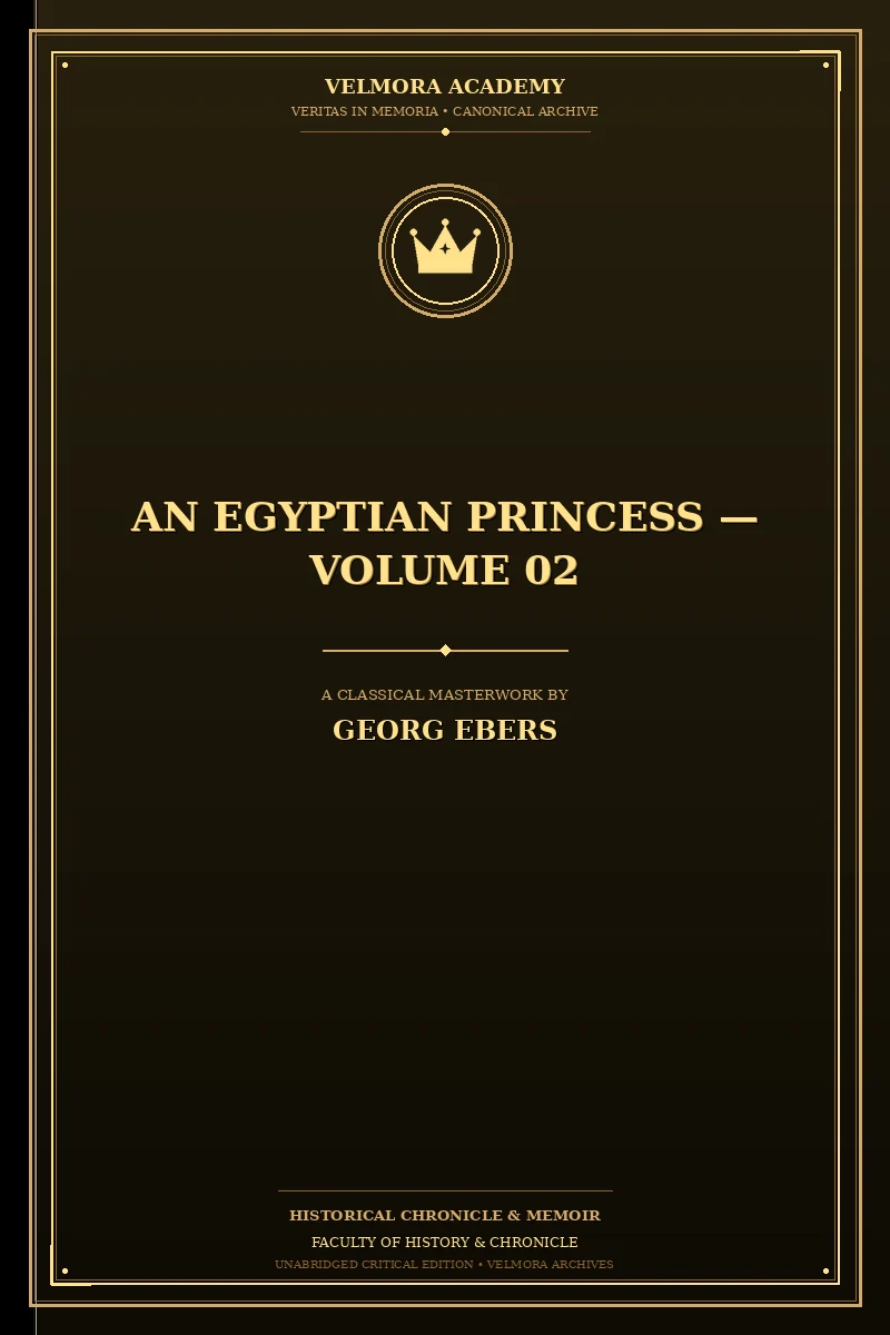Cover of An Egyptian Princess — Volume 02