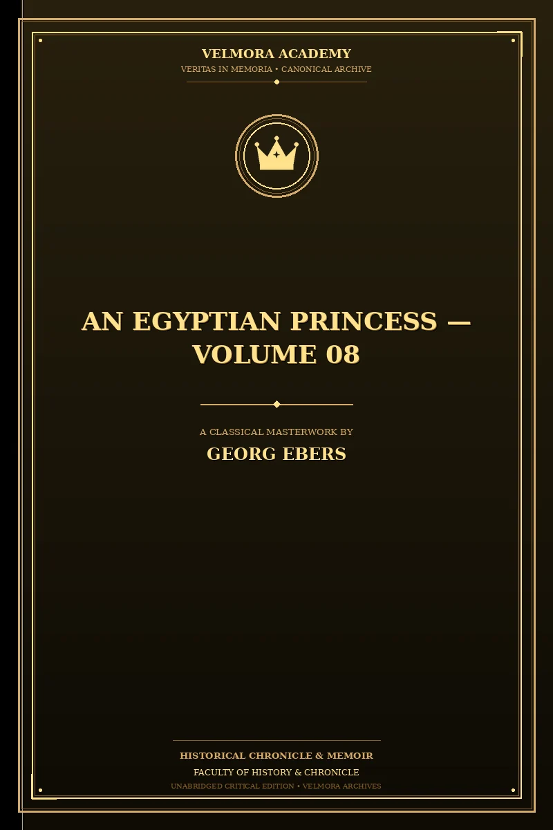 Cover of An Egyptian Princess — Volume 08