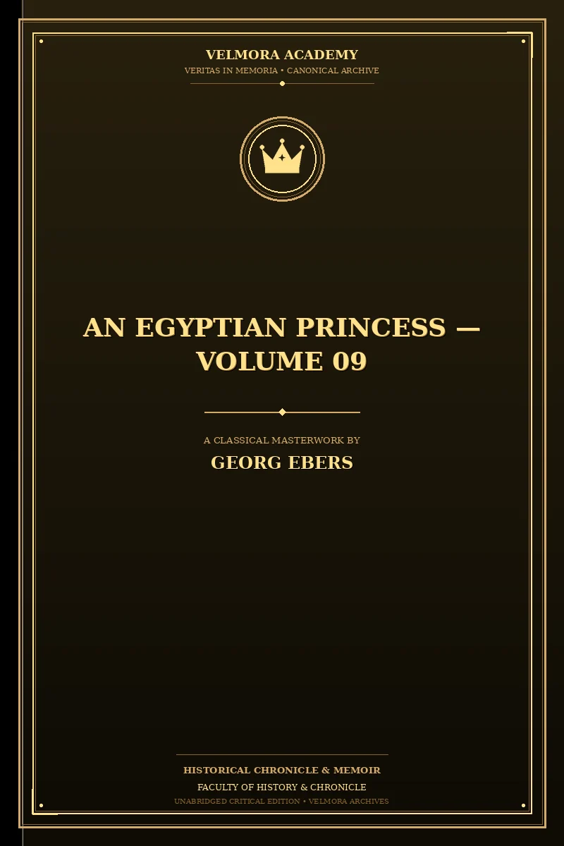 Cover of An Egyptian Princess — Volume 09