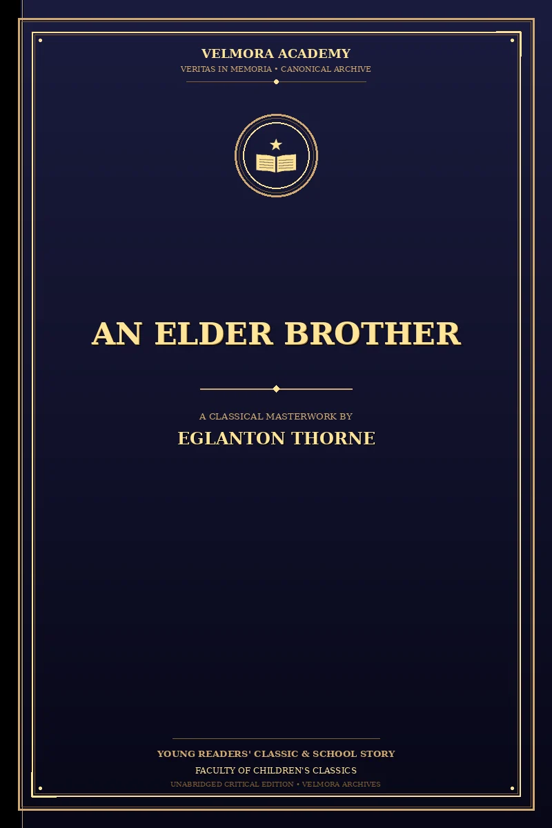Cover of An elder brother