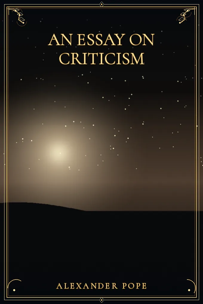 Cover of An Essay on Criticism