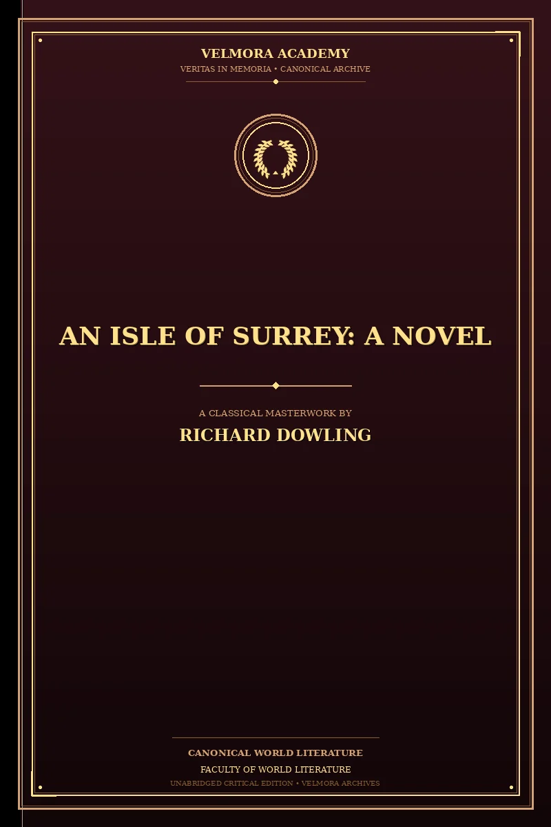 Cover of An Isle of Surrey: A Novel