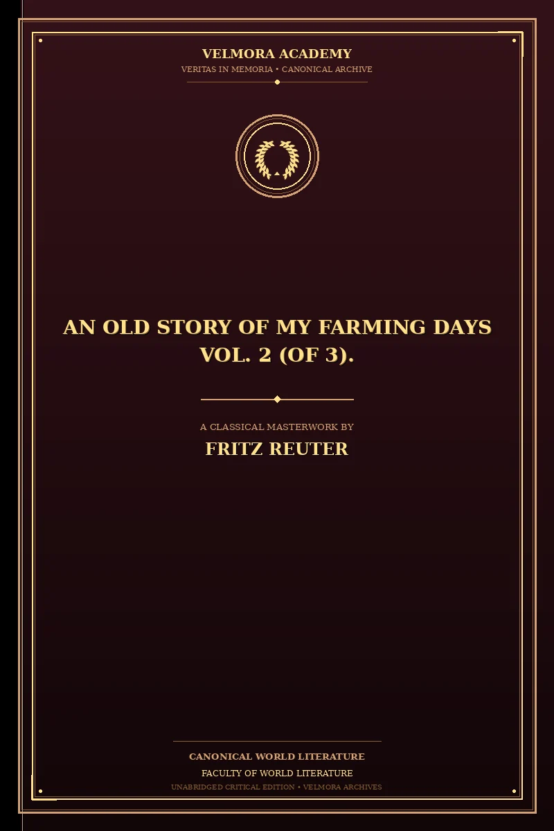 Cover of An Old Story of My Farming Days Vol. 2 (of 3).