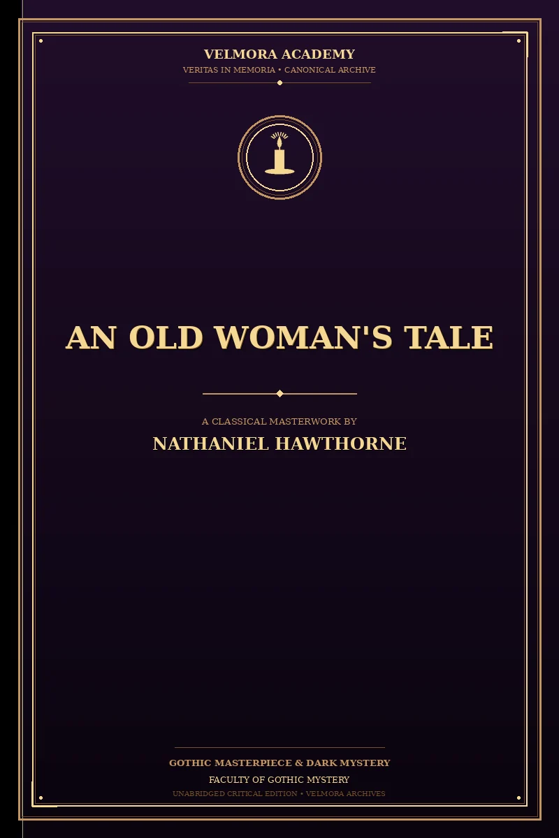 Cover of An Old Woman's Tale