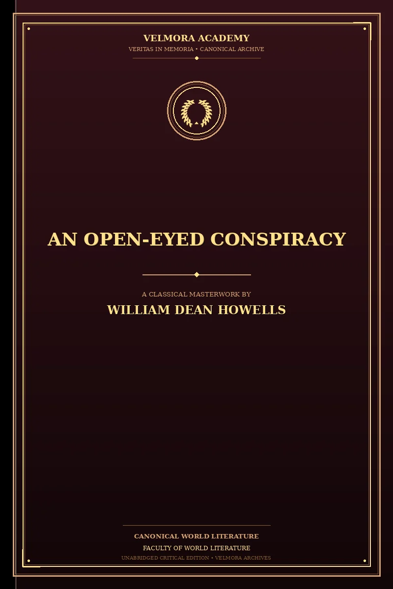 Cover of An Open-Eyed Conspiracy