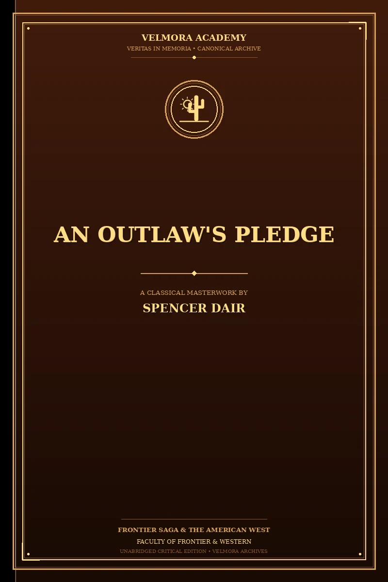 An outlaw's pledge
