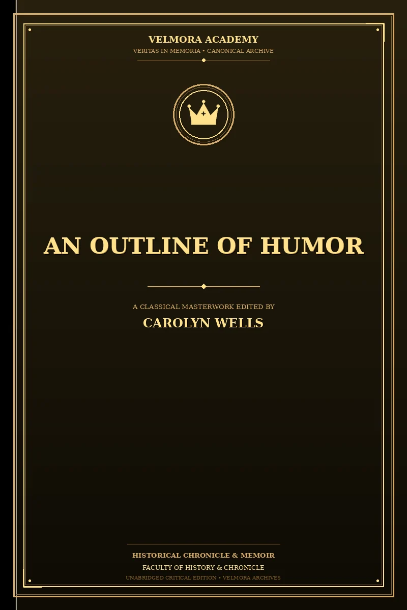 An outline of humor