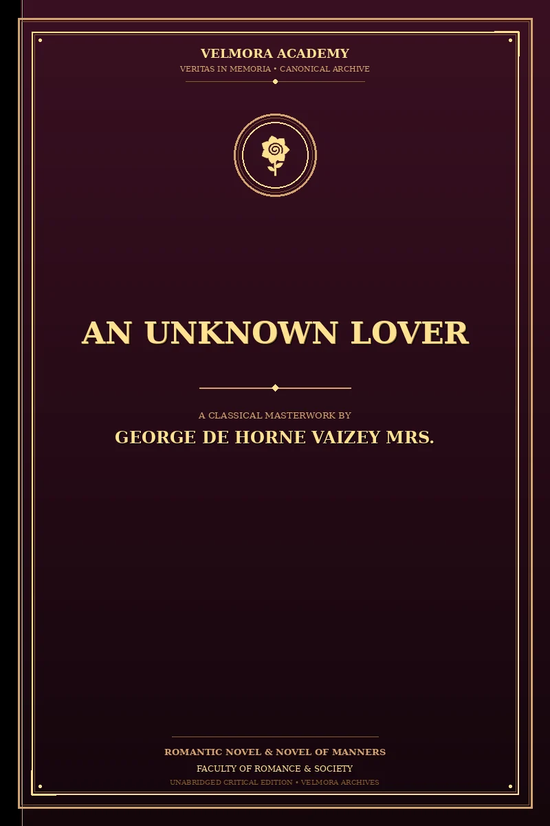 An Unknown Lover